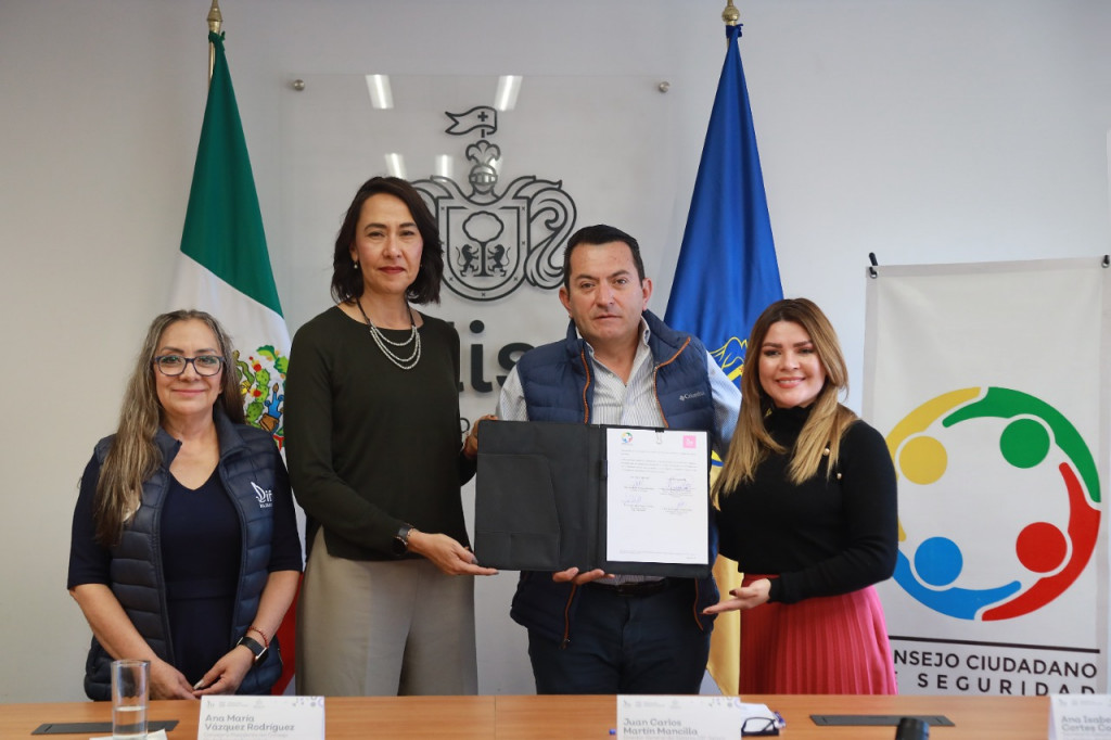 Colaboran DIF Jalisco con el Consejo Ciudadano de Seguridad para atender a personas víctimas de violencia